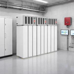 Autarke 135 kWh Inselanlage 54kW 48V 380V Drehstrom smartPower Three Sets