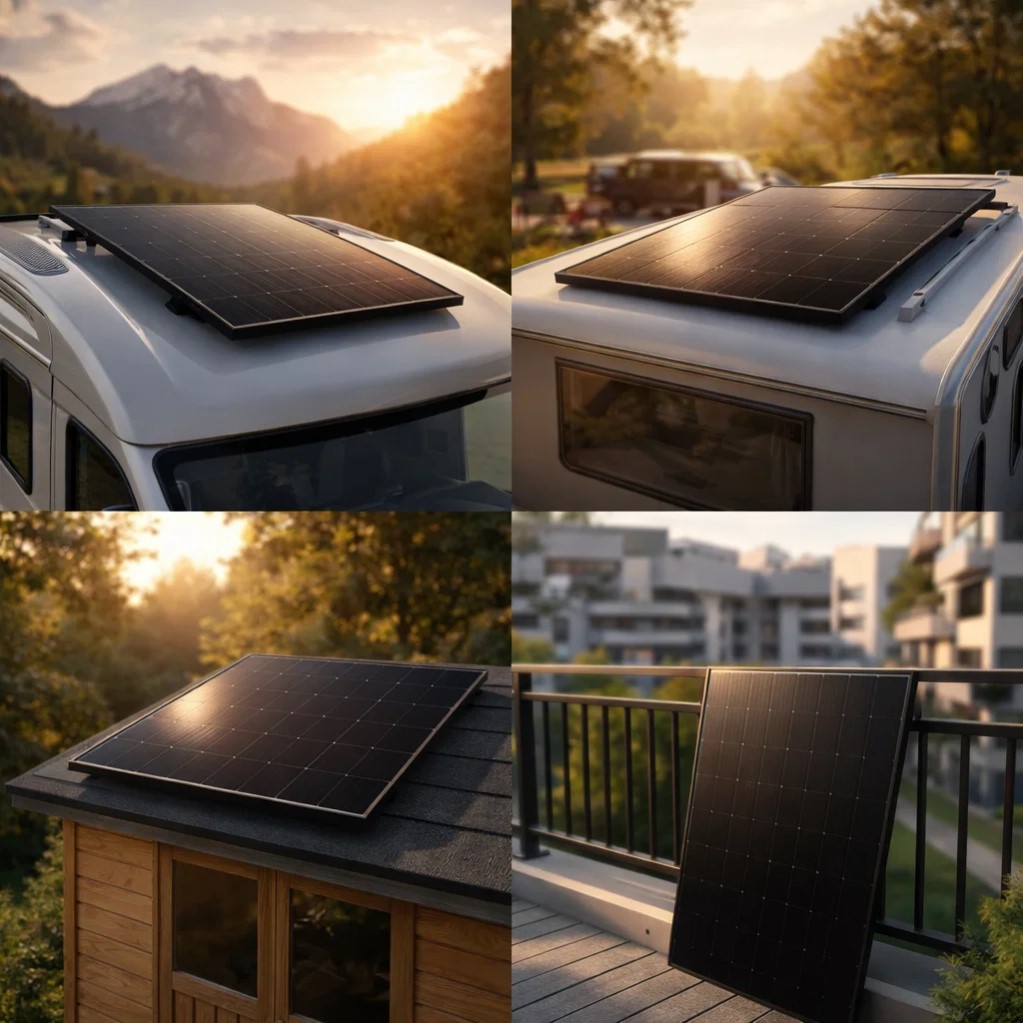 Solarmodul 250W N type JET Technologie full black – Bild 2