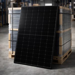 QNsolar 420W N Type TOPCon Bifacial Solarmodul Full Black Photovoltaik Modul