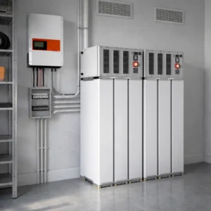 Autarke 90 kWh Inselanlage 36kW 48V 380V Drehstrom smartPower