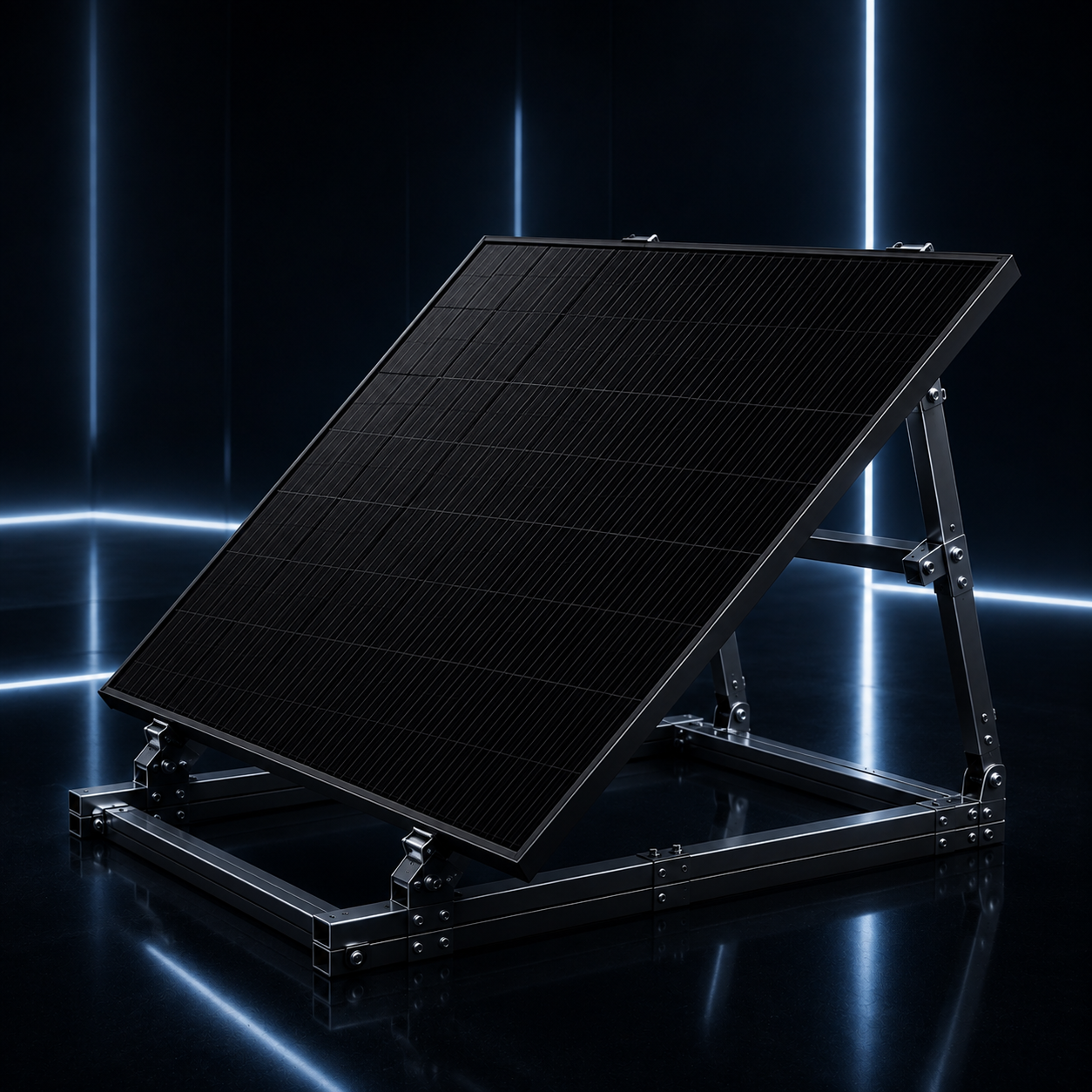 Solarmodul Halterung verstellbar 20–35° Multihalterung – Bild 2