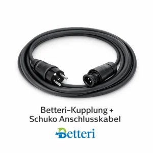 Betteri Kupplung Schuko Anschlusskabel Balkonkraftwerk