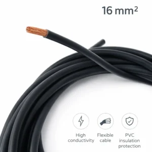 KBE Berlin Aderleitung H07V-K 16mm² Batteriekabel schwarz flexibel