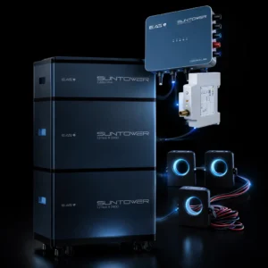 Balkonkraftwerk Speicher 5kWh easySuntower® future mit dynamischer Einspeisung