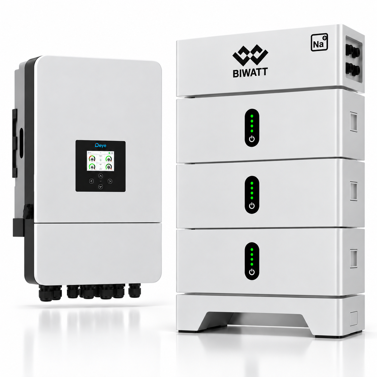 easySuntower® Na+ HOME 8 – 8 kW Deye Hybridwechselrichter + 13,5 kWh Natrium-Ionen-Speicher – Bild 2